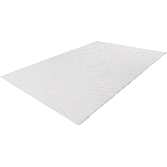 Lalee Comfort - Japandi Vloerkleed - Superzacht - Karpet - Tapijt hoog laag polig effen Fluffy 80x150 cm ivoor gebroken wit