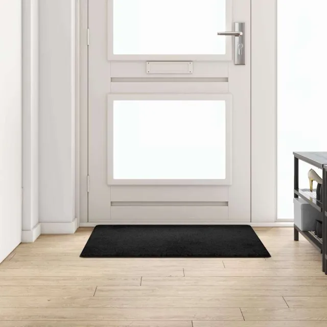 vidaXL Tapijt Loper Zwart 100 x 100 cm 100% Polypropylene Tuft, foto 2