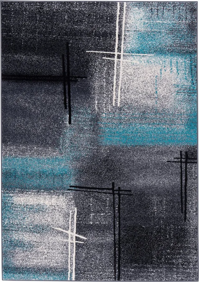 Pergamon Vloerkleed Designer Briljant Gradient Blauw