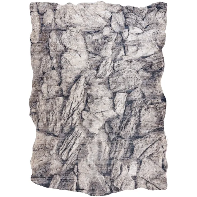 RUGSX Kleden Rugsx Tapijt TINE 75417A Rots , steen - 160x220 cm Beige