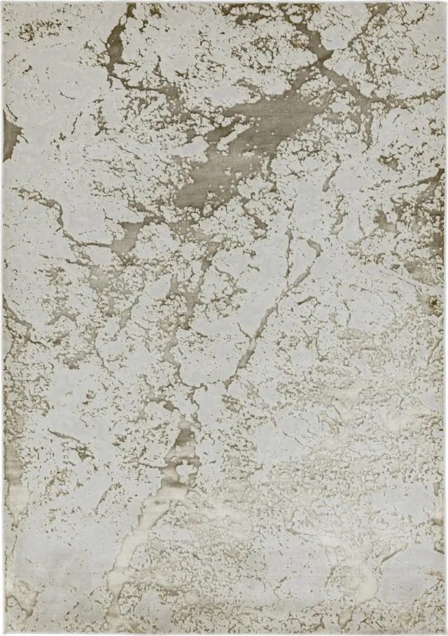 Eazy Living Easy Living - Aurora-au16-Strata Vloerkleed - 200x290 - Rechthoek - Laagpolig Tapijt - Modern - Grijs, Zilver