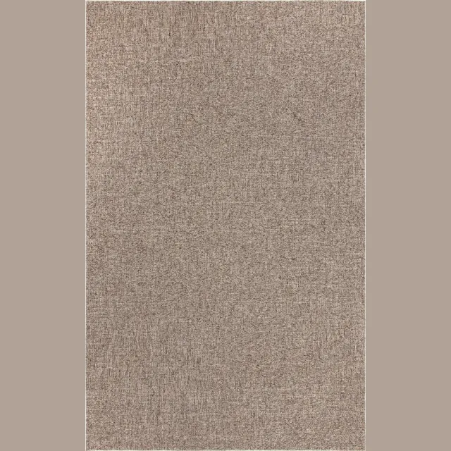 TESSO LIVING Vloerkleed voor binnen en buiten, Antislip - Uni Taupe Beige - 120cm x 160cm - Balkon Terras Keuken, UV- en Weersbestendig, Modern Tuintapijt
