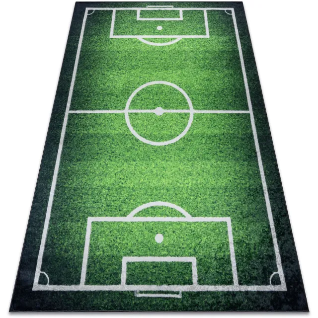 RUGSX Kleden Rugsx BAMBINO 58690 tapijt wasbaar Pitch, voetbal voor Groen