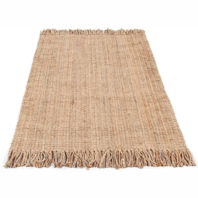 Dutch Lifestyle Juta Santiago - Jute - Vloerkleed - 200x230 cm - Beige Beige/bruin