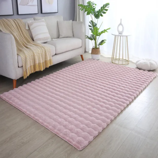 Ayyildiz Zacht fluffy vloerkleed roze 160 x 230 cm tapijt