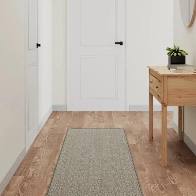 vidaXL Tapijtloper 50x150 cm sisal-look platina Taupe