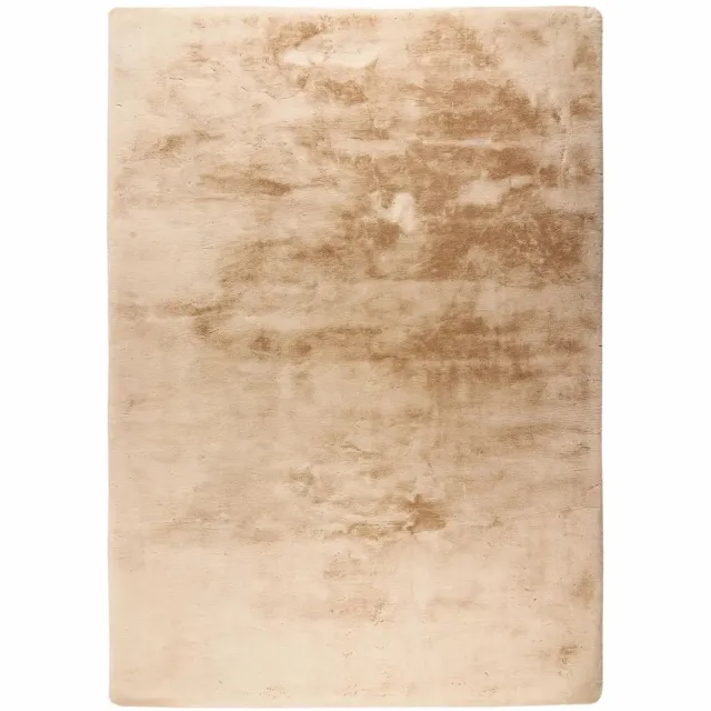 Dutch XXL Fluffy Vloerkleed | Tapijt | Dolce | Uni | Beige | 160x230 cm