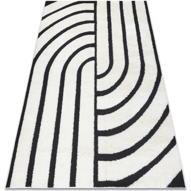 RUGSX Kleden Rugsx Tapijt modern MODE 8631 geometrisch creme / 240x330 cm Beige