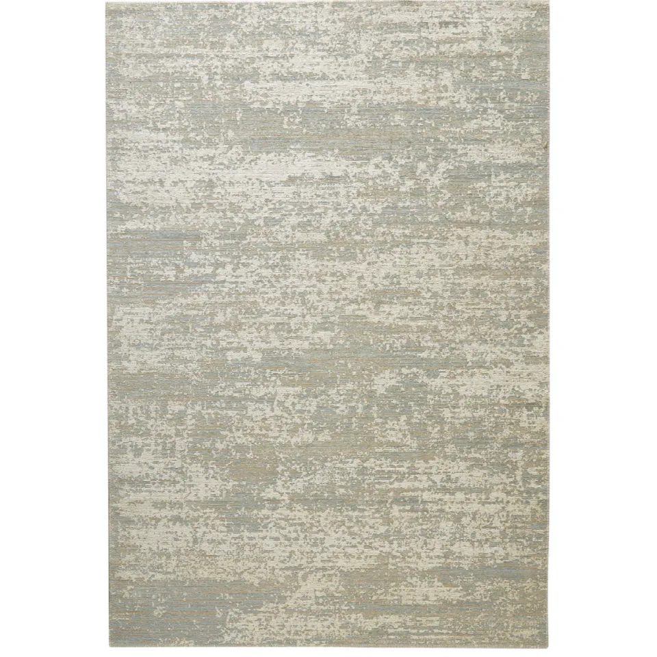 NOUS Living vloerkleed Tawas crème crème/blauw