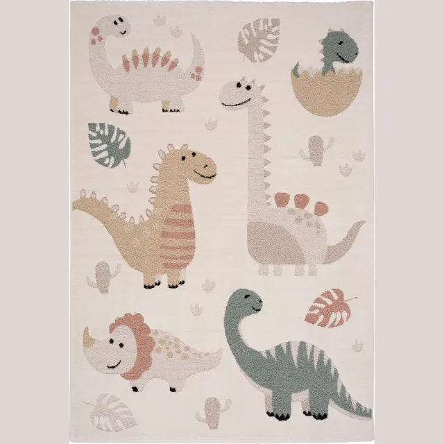 Pergamon Kinder Vloerkleed Happy Kids Oranje