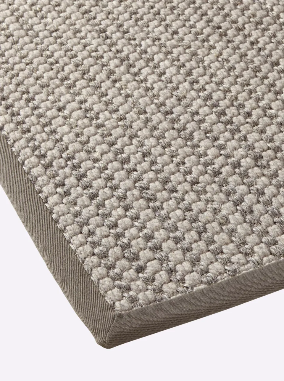 vloerkleed sisal wolmix grijs, foto 3