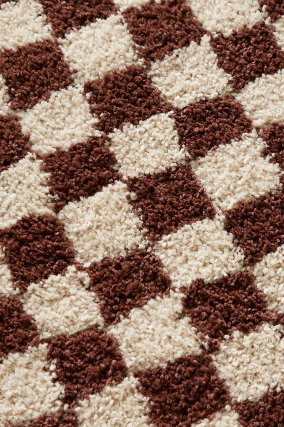 NOUS Living Teun vloerkleed bruin crème, foto 4