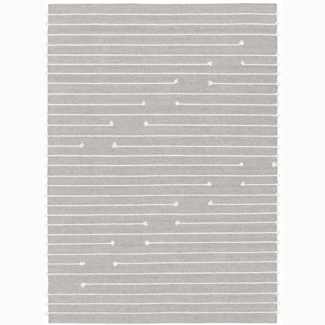 AFK Living Natuurlijk tapijt 100% wol SHIRAZ grijs