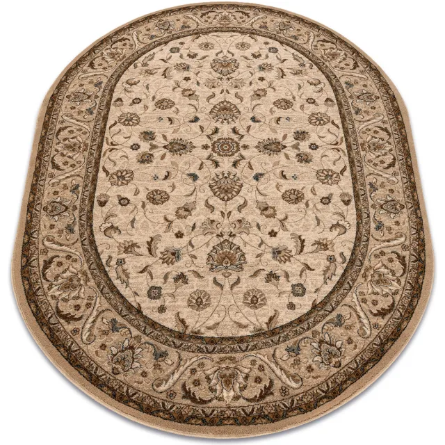 RUGSX Kleden Rugsx Tapijt OMEGA ARIES bloemen parel Beige