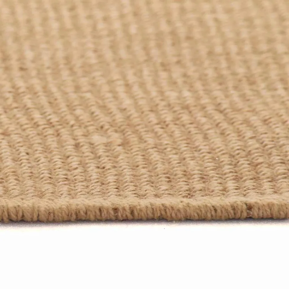 vidaXL Tapijt met latex onderkant 180x250 cm jute bruin, foto 2