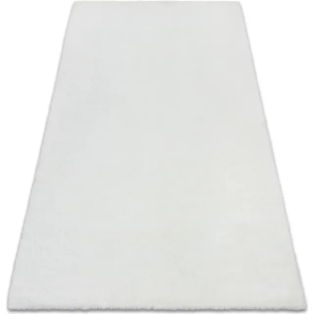 RUGSX Kleden Rugsx Tapijt BUNNY wit IMITATIE konijnenvacht 160x220 cm