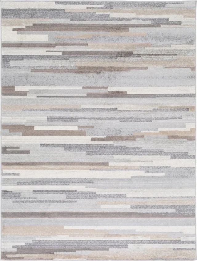 Surya Olivia vloerkleed modern scandinavisch grijs lichtbruin