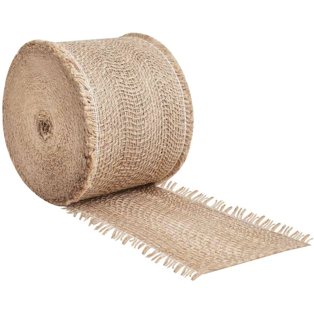 vidaXL Tuin - Jute - Net - 10 - cm - x - 10 - m - 180 - gsm - 100% - Tossa - Jute - Naturel