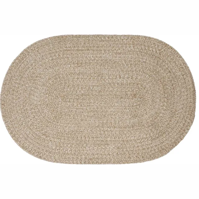 vidaXL Vloerkleden Wit 122 x 183 cm Jute