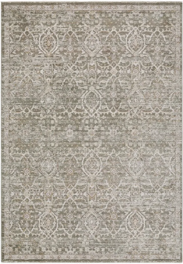 Surya Galey Alix x SURYA Myrtle Avenue VI vloerkleed vintage oosters olijfgroen