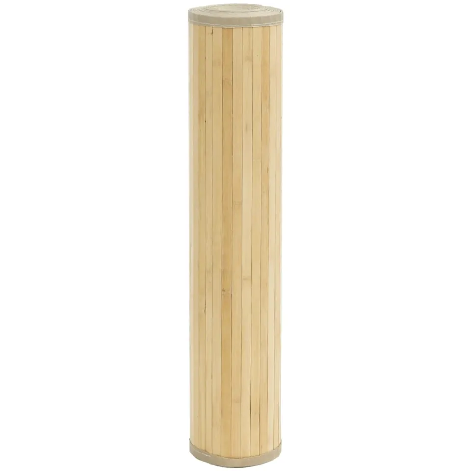 vidaXL Vloerkleed rechthoekig 100x300 cm bamboe lichtnaturel beige, foto 3