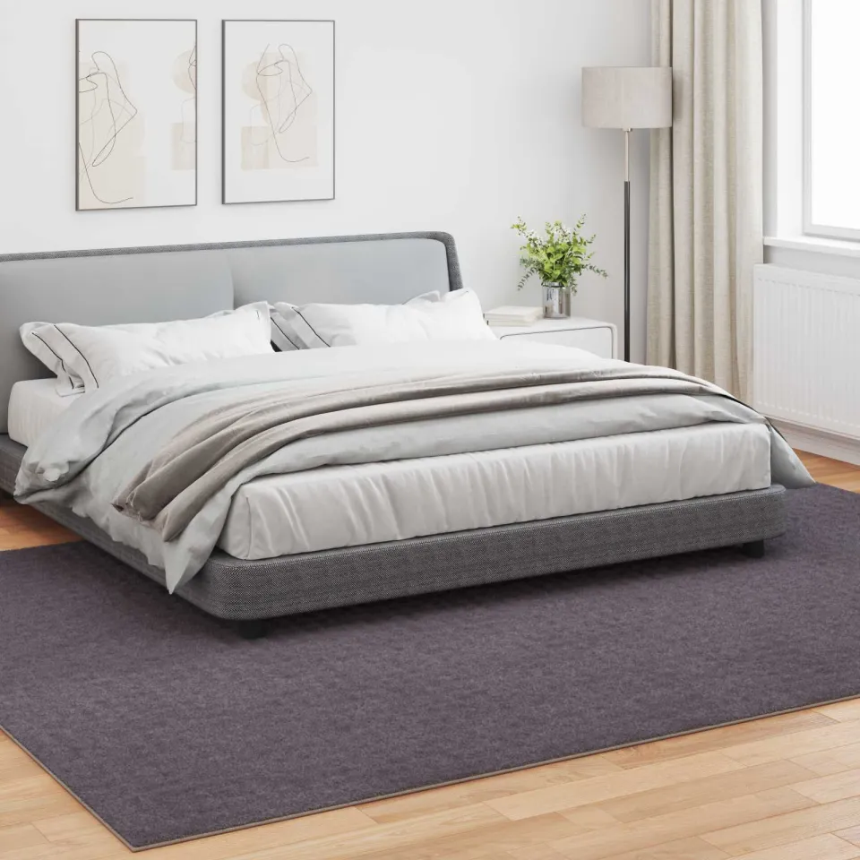 vidaXL Binnen kleed SIROLO Antraciet 240 x 340 cm Polyester, foto 3