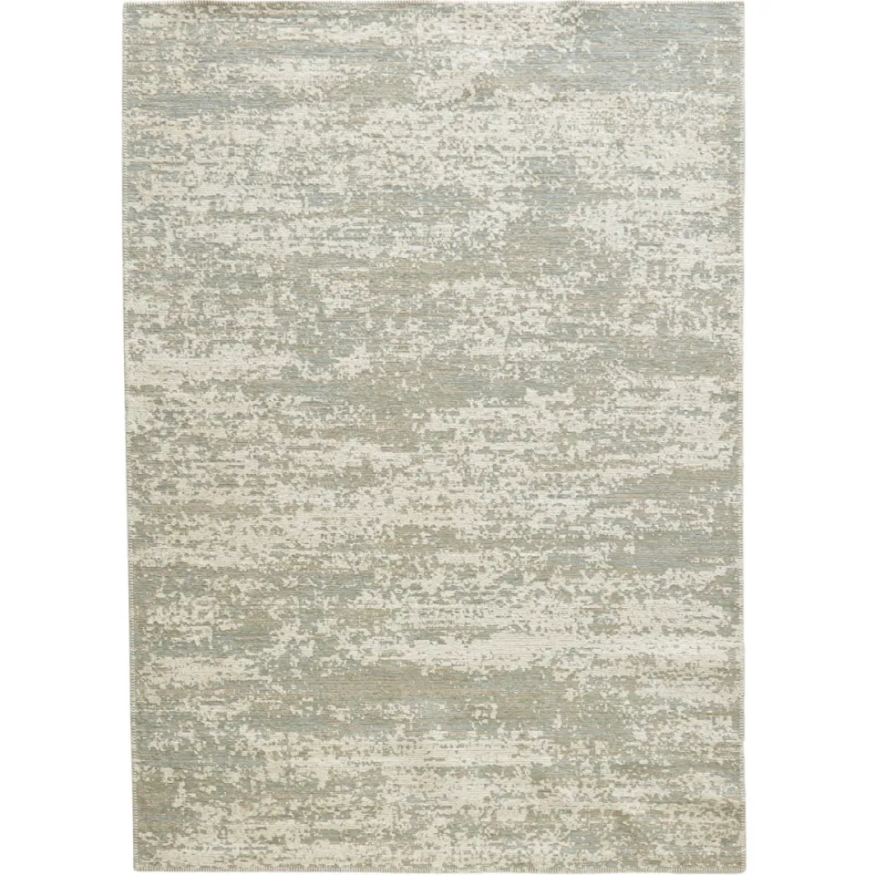 NOUS Living vloerkleed Tawas crème crème/blauw