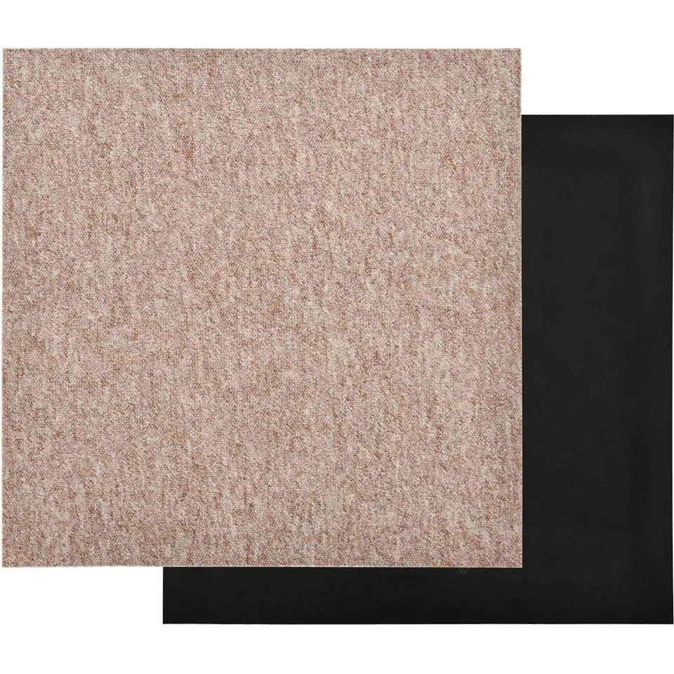 vidaXL Tapijt 20 st Beige 50 x 50 cm 100% Polypropyleen, foto 3