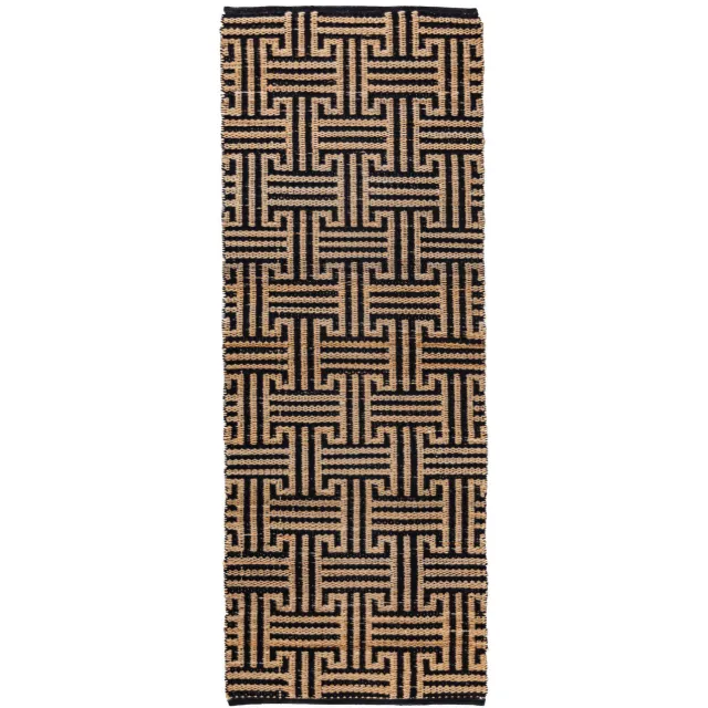 Flair Rugs Meander Jute loper naturel