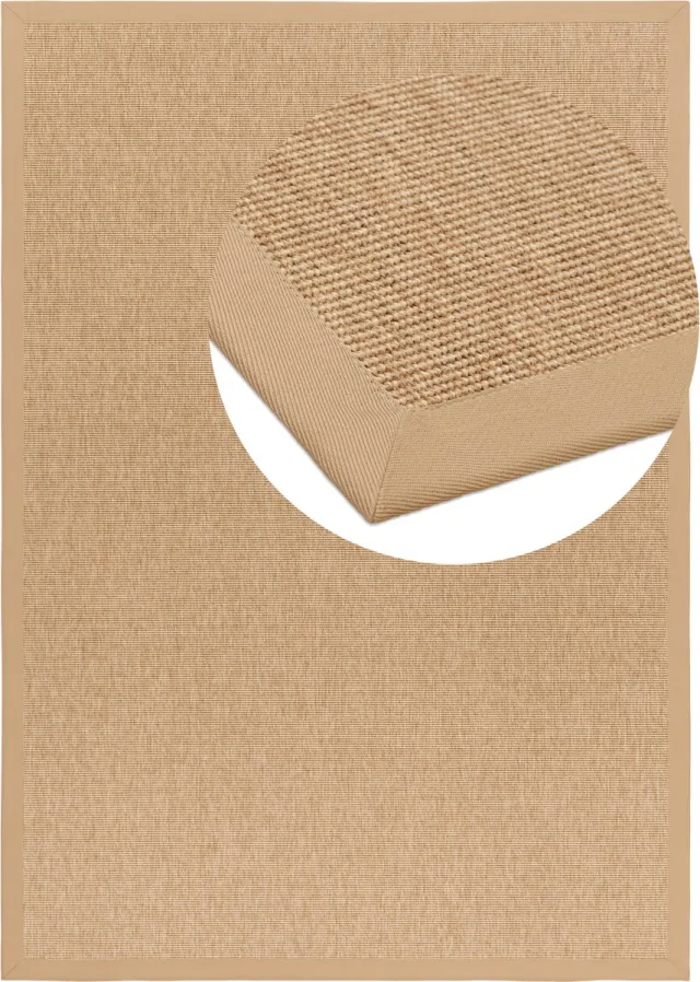 DEKOWE Vloerkleed Naturino Rips S2 natur 60x110cm naturino natur