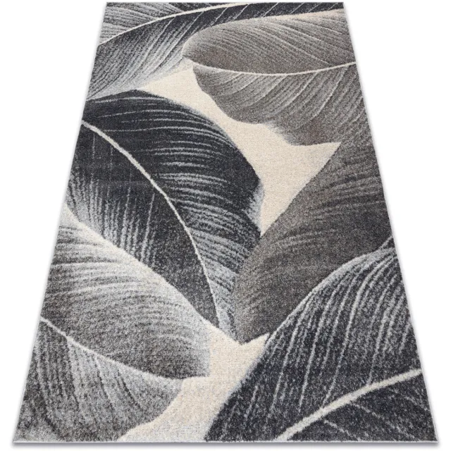 RUGSX Kleden Rugsx Tapijt FUSION 8912 donker grijskleuring - Veren, 180x270 cm