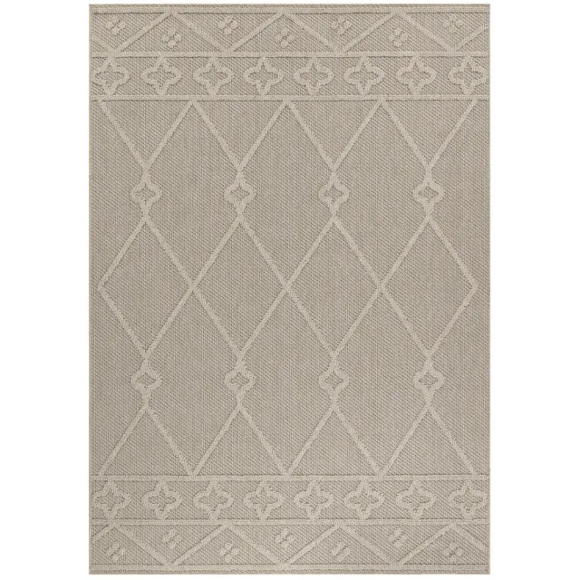 Dutch XXL Scandinavisch Vloerkleed | Tapijt | Patara | Grafisch | Beige
