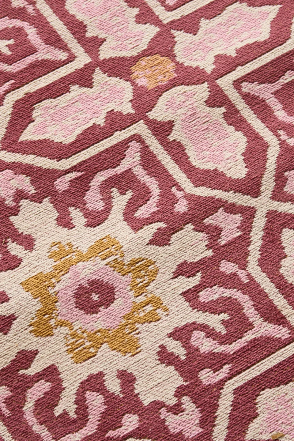 NOUS Living Rosalia vloerkleed roze burgundy, foto 4