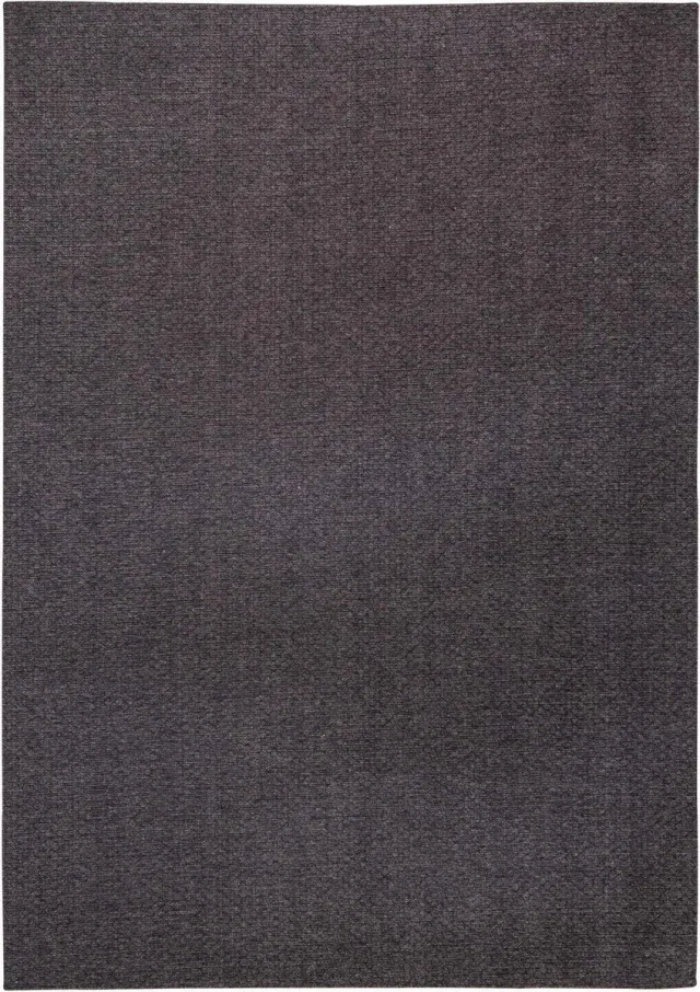 Wilton Rugs by Louis de Poortere Binnen vloerkleed -140 x 200 cm - Jackies Miuccia 8976 Miuccia laagpolig tapijt - Made In Belgium Zwart