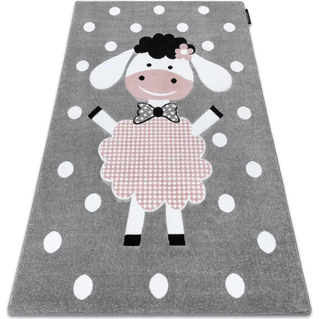 RUGSX Kleden Rugsx Tapijt PETIT DOLLY schaap, lammetje grijskleuring