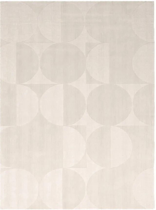 Studio Clarice Wollen vloerkleed - Giselle Circles Creme - 220x330cm