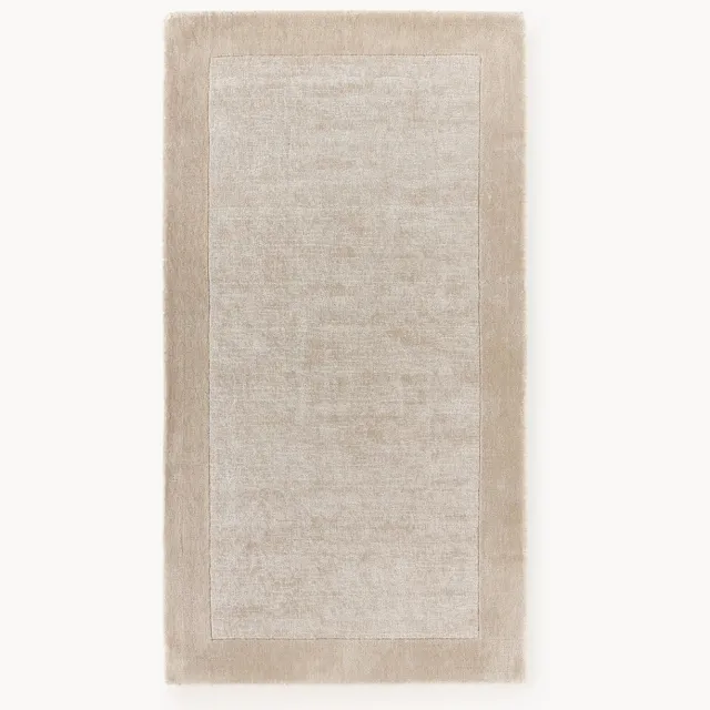 Westwing Collection Laagpolig vloerkleed Kari Beige
