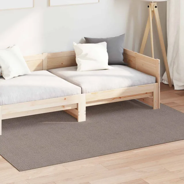 vidaXL Binnen kleed LUGO Crème-taupe 120 x 170 cm Polyester, foto 2