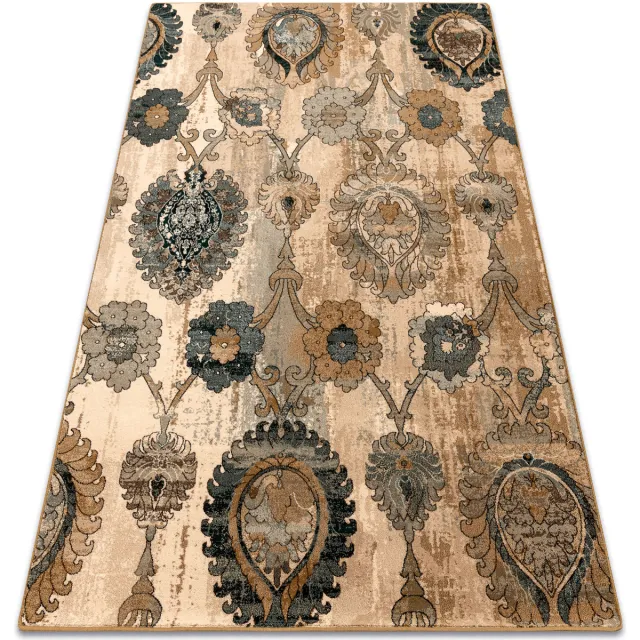 RUGSX Kleden Rugsx tapijt POLONIA Olivo Ornament kamel beige 300x400 cm