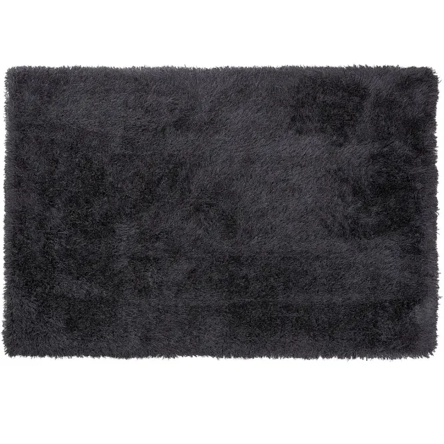 Beliani CIDE - Shaggy vloerkleed - Zwart - Polyester