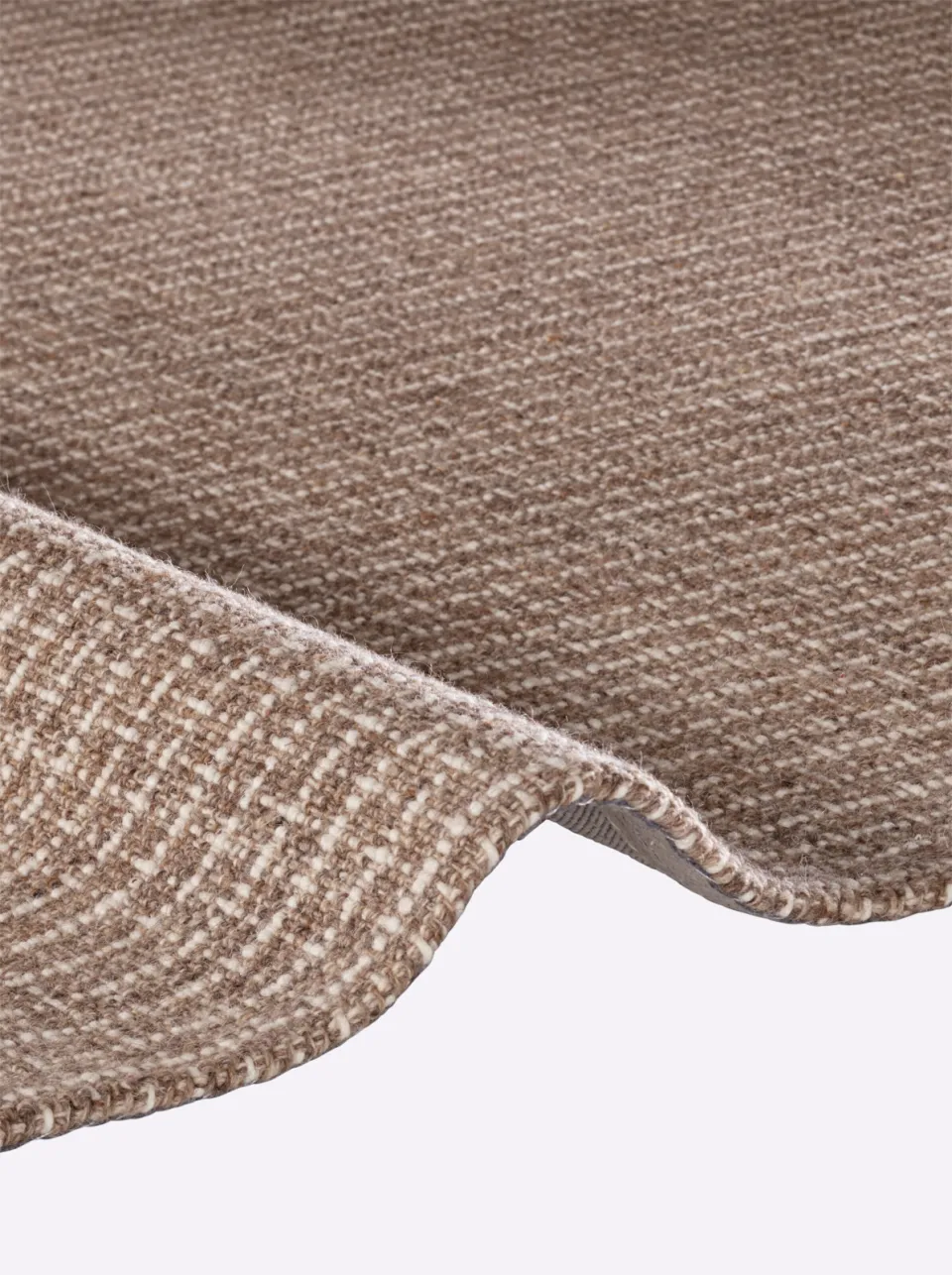 vloerkleed beige wol, foto 3