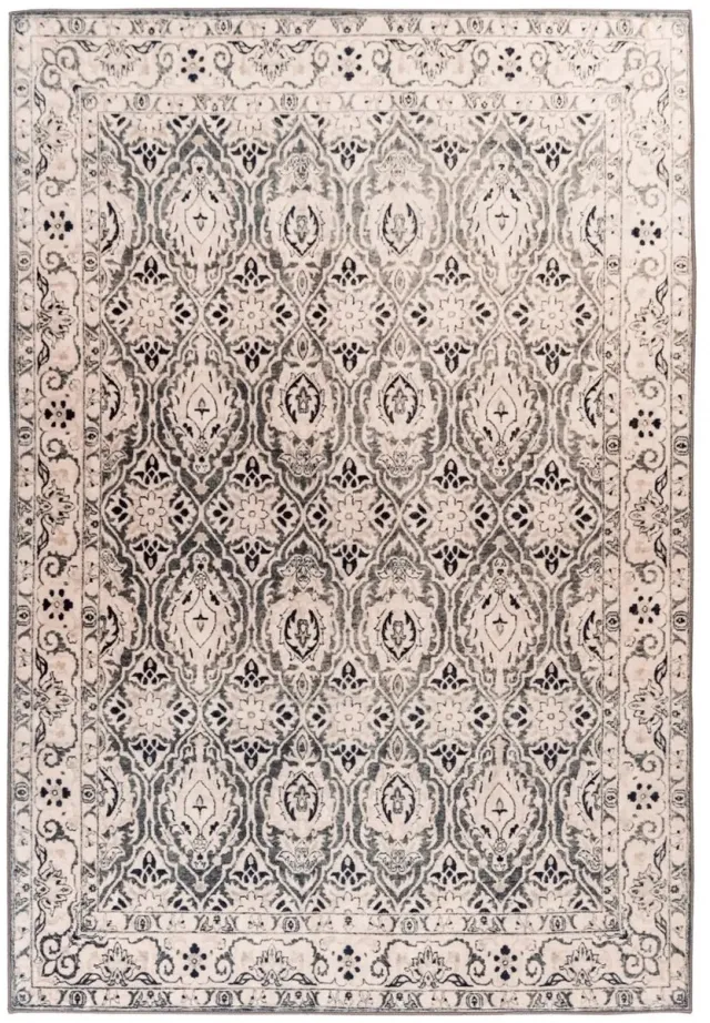 Dutch XXL Vintage Vloerkleed | Tapijt | Saphira | Ornamenteel | Beige | 160x230 cm