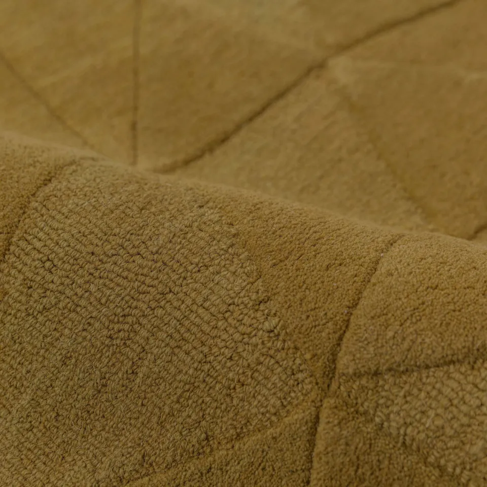 Flair Rugs Shard wollen vloerkleed goud, foto 3