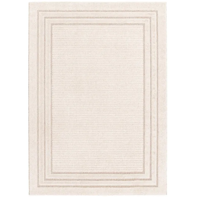 AFK Living Design tapijt met reliëfeffect ESMEE beige