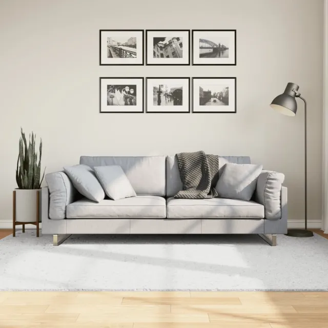 vidaXL Vloerkleed OVIEDO laagpolig 160x230 cm beige