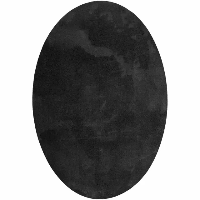 vidaXL Tapijt - HUARTE - Zwart - 160 - x - 230 - cm - 100% - Polyester