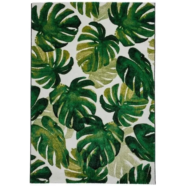 Think Rugs Vloerkleed 'Havana 8595 Floral' - Groen/gebloemd - 160x220 cm Groen gebloemd