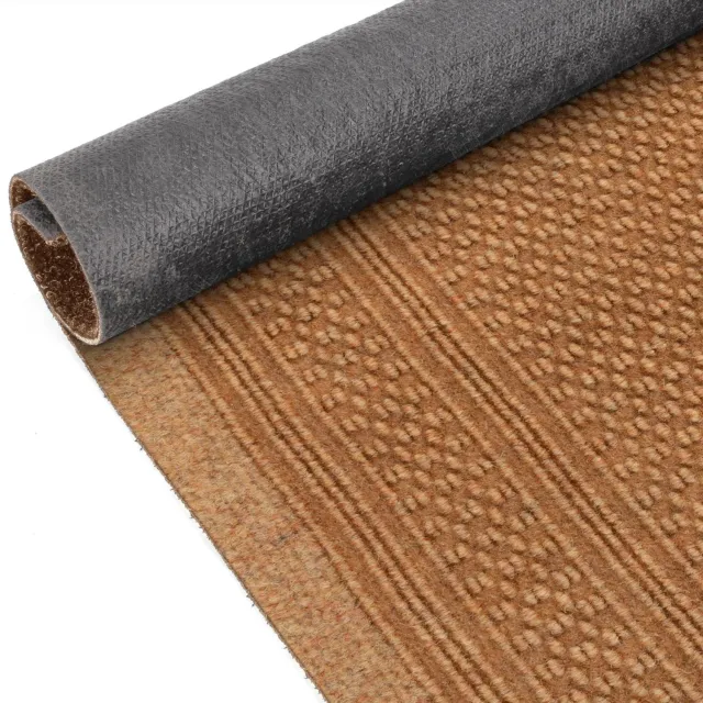 ANRO Loper Aztek Mosterdgeel 380x80cm – Schoonloopmat Gangloper Vuilvangmat Antislip Op Maat