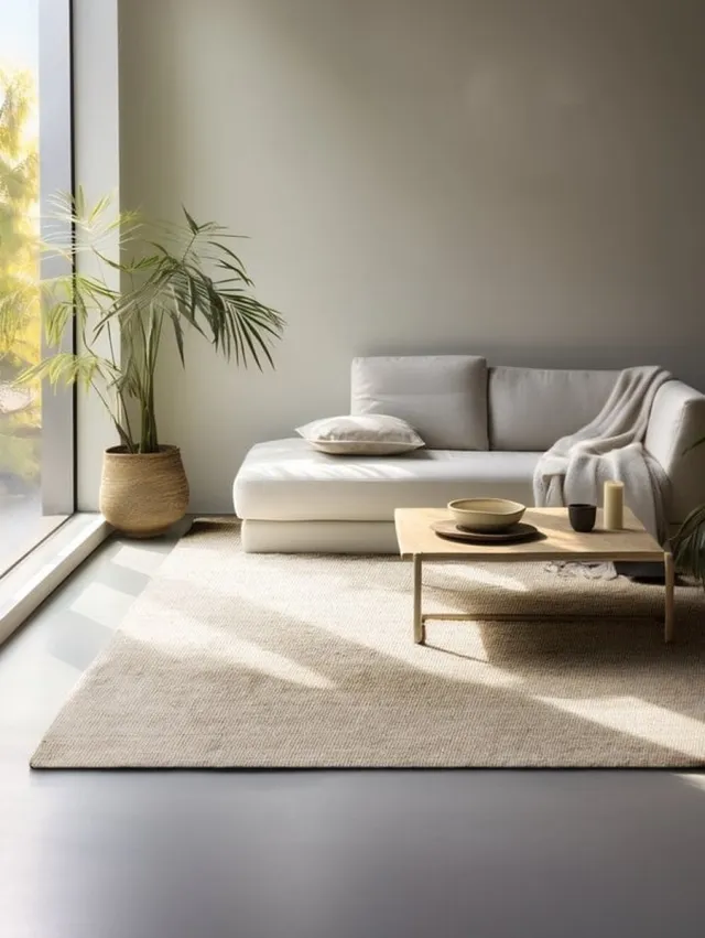 flycarpets Bouclé Jute Handgeweven Vloerkleed - Jaipur - Naturel / Ivoorwit - 80x200 cm Beige