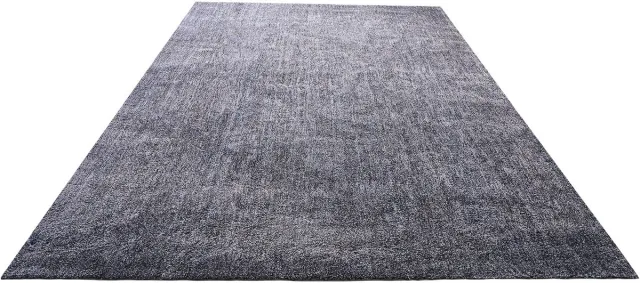 Vevor Kortpolig Vloerkleed 3658x2743 mm, Gezellig Vloerkleed voor In De Woonkamer, Poolhoogte 20 mm, Binnenvloerkleed voor In De Woonkamer, Slaapkamer, Pluisvrij en met Antislip Tpr-Rug Grijs